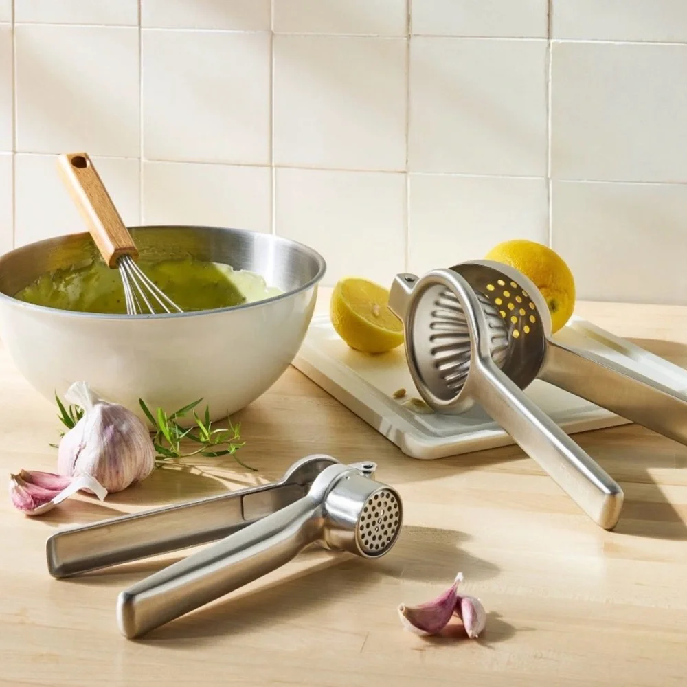 Figmint Zinc Alloy Garlic Press